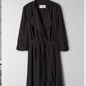Babaton Quincey/Flowey Trench Coat - Black
